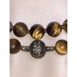 Chloe + Isabel Tiger’s Eye Beaded Statement Necklace - N349TI