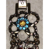 CHLOE + ISABEL Gold & Rhinestone Flower Bracelet - B025