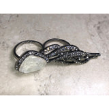 CHLOE + ISABEL silverwing statement ring - N164WHAR