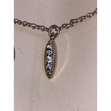 CHLOE + ISABEL pave two-row necklace - N184