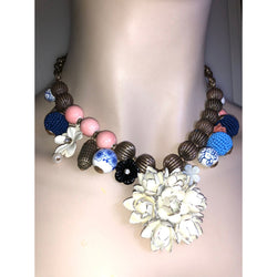 CHLOE & ISABEL flora japonica statement necklace - N704MBG