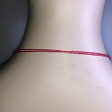 CHLOE + ISABEL pink radiance beaded tassel layered necklace - N216