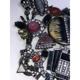 CHLOE + ISABEL serengeti statement bib necklace - N105