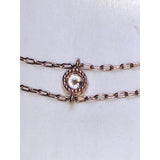 Chloe + Isabel rose gold double-strand necklace - N050