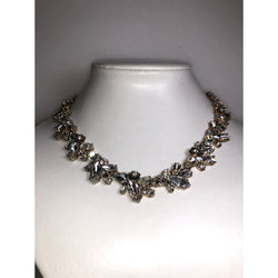 Chloe + Isabel Crystal Cluster Statement Necklace - N515CLAG