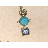 CHLOE & ISABEL Multi-Stone Linear Drop Earrings- E186