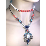 Chloe + Isabel beaded layered adjustable necklace - N072