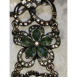 CHLOE + ISABEL Gold & Rhinestone Flower Bracelet - B025