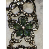 CHLOE + ISABEL Gold & Rhinestone Flower Bracelet - B025