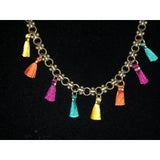 CHLOE + ISABEL boho rainbow statement piece - N086