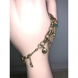 CHLOE + ISABEL Multicolored Gold Chain Bracelet - B032