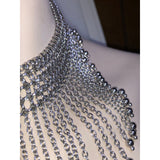 CHLOE & ISABEL waterfall statement collar necklace - N091