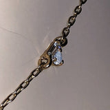 CHLOE + ISABEL ocean mist turquoise y-pendant necklace - N095