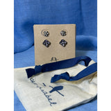 CHLOE + ISABEL floral crystal stud earrings set - E492MPAR