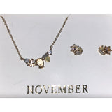 CHLOE + ISABEL petits bijoux necklace + earring set - S010TZSG