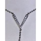 CHLOE & ISABEL pave chevron y-necklace - N168