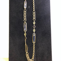 CHLOE + ISABEL midnight ledger long station necklace - N174