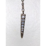 CHLOE + ISABEL pavé v-bar y-necklace in gold