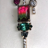 CHLOE + ISABEL mystic prism vertical pendant necklace - N182