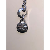 CHLOE + ISABEL all-silver sculpted bar & triple strand layered necklace - N187