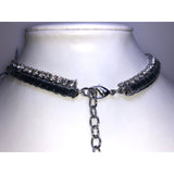 CHLOE + ISABEL midnight plume crystal collar - N181