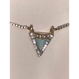 CHLOE & ISABEL geometric glint triple-layer necklace - N026