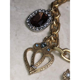 CHLOE & ISABEL Gold-Tone Charm Bracelet with charms  - B082