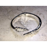 Chloe + Isabel Silver Fern Open Cuff Bracelet - B093