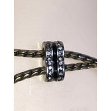 CHLOE + ISABEL noir warrior fringe statement necklace - N102