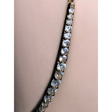 CHLOE + ISABEL tapered pave bar bracelet-B033