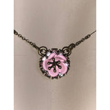 CHLOE + ISABEL blush bloom petite pendant necklace - N136