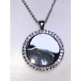 CHLOE + ISABEL modern mirror multi-layer pendant necklace - N170