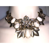 CHLOE + ISABEL gilded bloom statement collar - N313