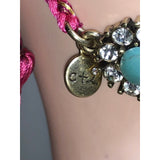 CHLOE + ISABEL jardin gemstone bloom statement bracelet - B003