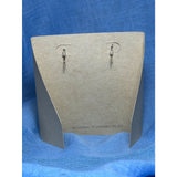 CHLOE + ISABEL grey agate druzy tassel earrings - E486GYAG