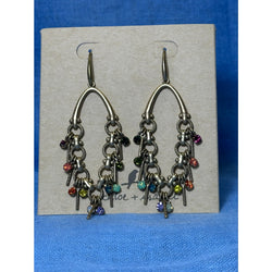 CHLOE + ISABEL multicolor chandelier earrings - E585MBG