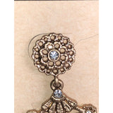 CHLOE & ISABEL Filigree Crystal Statement Earrings - E056