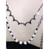 CHLOE + ISABEL indigo dreams multi-strand layered necklace - N158