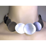 Chloe + Isabel Modern Metal Disc Statement Necklace - N630MESS