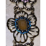 CHLOE + ISABEL Gold & Rhinestone Flower Bracelet - B025