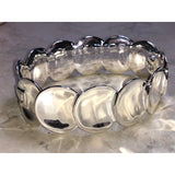 CHLOE + ISABEL anniversary silver bracelet-B027