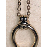 CHLOE & ISABEL Double Chain Knot & Oval Drop Earrings -E181