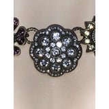 CHLOE + ISABEL crystal bloom statement choker necklace - N126