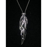 CHLOE & ISABEL silverwing long pendant necklace - N585CLAR