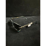 Bebe Women’s Cat-Eye Sunglasses – Black & Teal – 100% UV Protection (NWT)