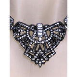 CHLOE & ISABEL midnight deco radiance statement choker - N025