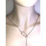 CHLOE + ISABEL toujours faux lariat necklace  - N138S