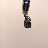 CHLOE + ISABEL modern hammered bar fringe necklace - N048