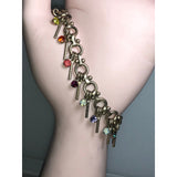 CHLOE + ISABEL Multicolored Gold Chain Bracelet - B032