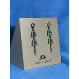 CHLOE + ISABEL Crystal Leaf Drop Earrings - E389SCL